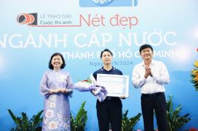  Trao giải cuộc thi ảnh “Nét đẹp ngành cấp nước TP HCM”