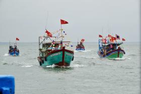 Sáng nay giữa những cơn mưa, Cần Giờ làm lễ đưa rước Nghinh Ông cầu mưa thuận gió hòa  第8张