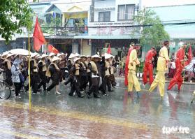 Sáng nay giữa những cơn mưa, Cần Giờ làm lễ đưa rước Nghinh Ông cầu mưa thuận gió hòa  第21张