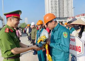 Sôi nổi Hội thao phòng cháy và chữa cháy quận Hà Đông