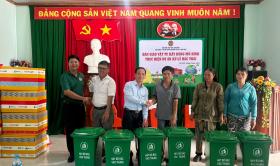 350 hội viên, nông dân tại Lâm Đồng được nhận vật tư xây dựng các mô hình xử lý rác thải