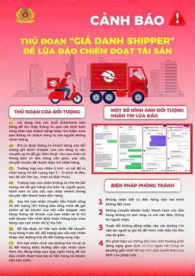 Công an Thủ Đức cảnh báo thủ đoạn giả danh shipper lừa đảo chiếm đoạt tài sản  第1张