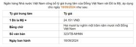 Giá USD hôm nay 19/9: Tỷ giá &quot;chợ đen&quot; lao dốc, bán ra dưới 25.000 đồng