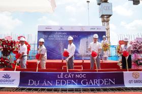 BIDGROUP chính thức cất nóc dự án Eden Garden