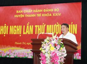 Huyện Thanh Trì: phấn đấu hoàn thành cao nhất các mục tiêu, kế hoạch năm 2024