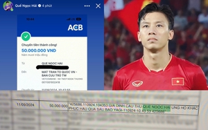 “Check VAR” sao kê từ thiện của Yến Xuân - vợ Đặng Văn Lâm