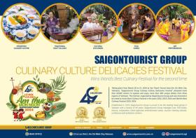 Saigontourist Group nhận giải thưởng Lễ hội Ẩm thực đặc sắc nhất thế giới  第2张