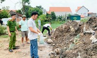  Hà Nội: Ngang nhiên đổ trạc thải xây dựng san lấp đất nông nghiệp ở Hoài Đức 第10张