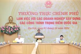  Thủ tướng nói việc xây dựng công trình đánh dấu sự vươn mình của đất nước 