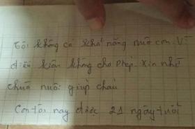 Vụ 2 bé sơ sinh bị bỏ rơi: Xôn xao về 2 lá thư tay &quot;sinh đôi&quot;