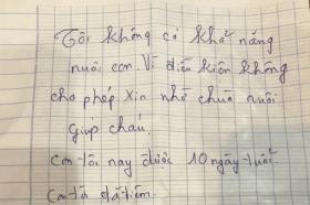 Vụ 2 bé sơ sinh bị bỏ rơi: Xôn xao về 2 lá thư tay &quot;sinh đôi&quot;