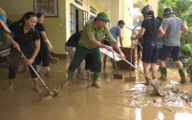 Bảo Yên: Hàng nghìn suất cơm miễn phí hỗ trợ lực lượng cứu hộ, người dân vùng lũ