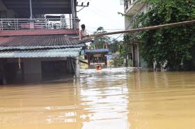 Hàng trăm ngàn sản phẩm sữa tươi, nước tinh khiết TH đến với người dân vùng ngập lũ miền Bắc