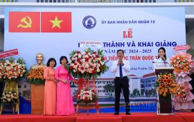 Mùa khai giảng đầu tiên của Trường Tiểu học Trần Quốc Toản 