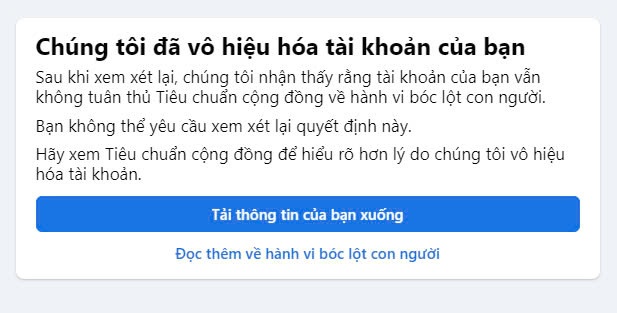 Cách sao lưu dữ liệu trên Facebook đề phòng trường hợp tài khoản bị mất