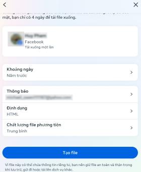 Cách sao lưu dữ liệu trên Facebook đề phòng trường hợp tài khoản bị mất  第21张